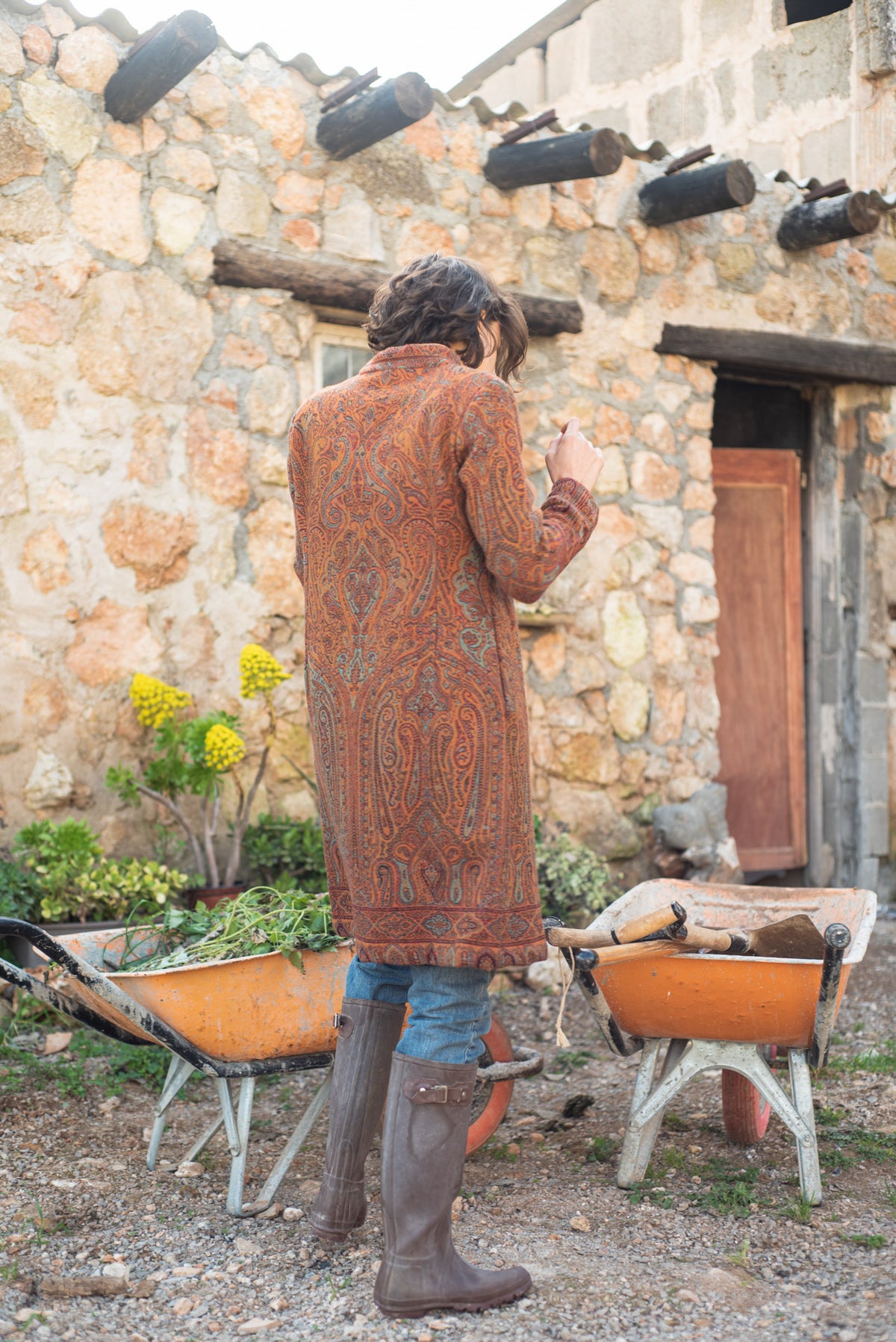 Jamawar Coat