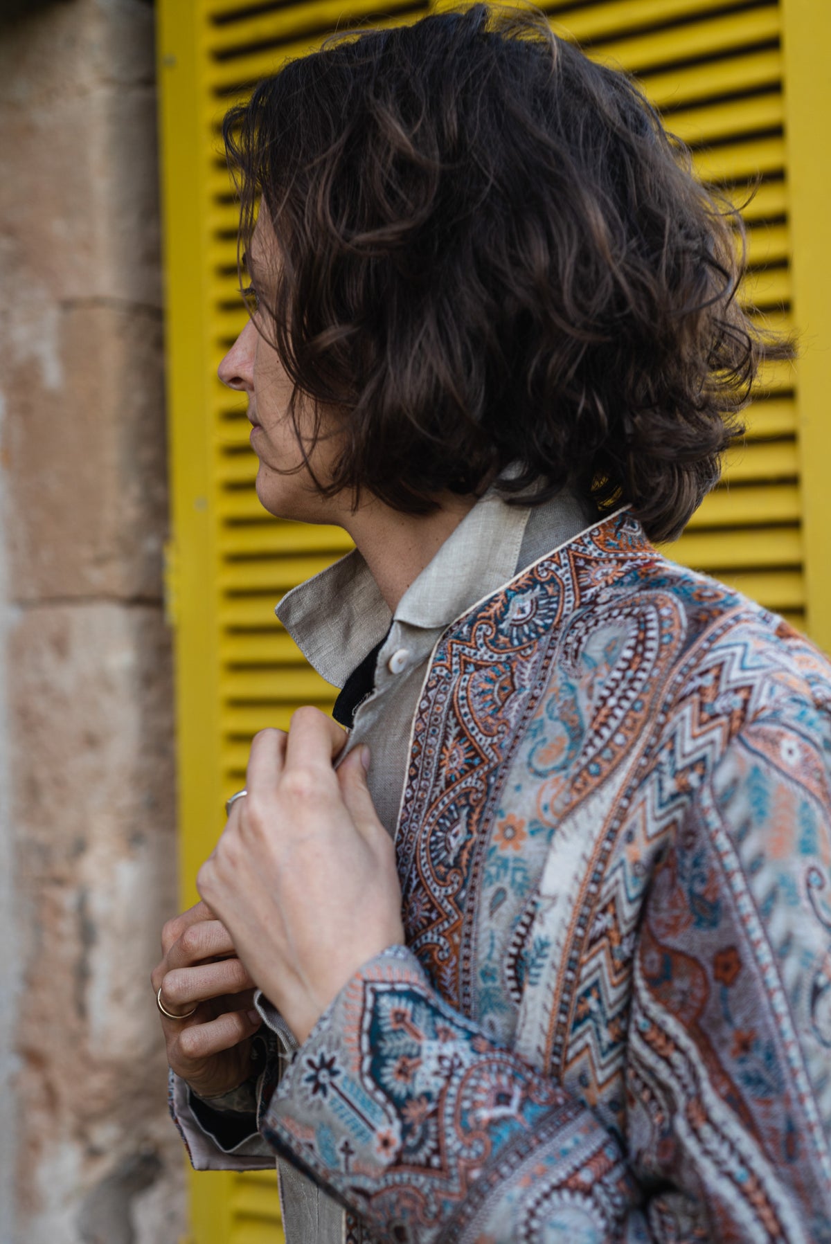 Jamawar Coat