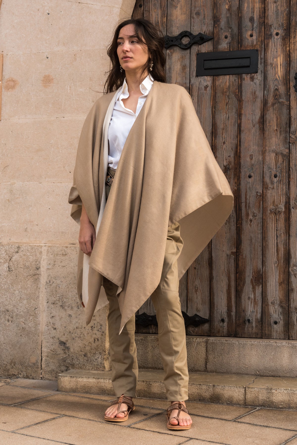 Reversible Pashmina Cape