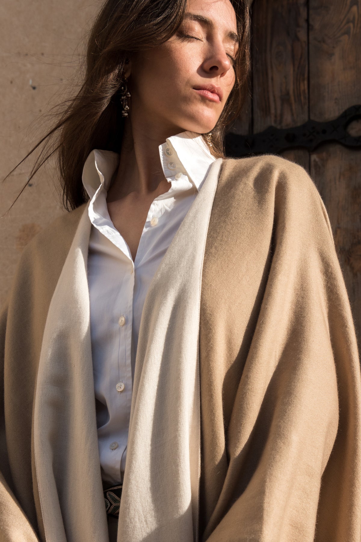 Reversible Pashmina Cape