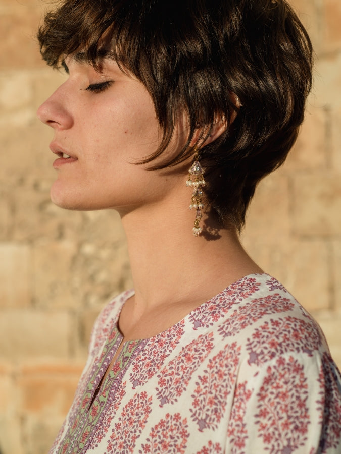 Carmen Long Kurta