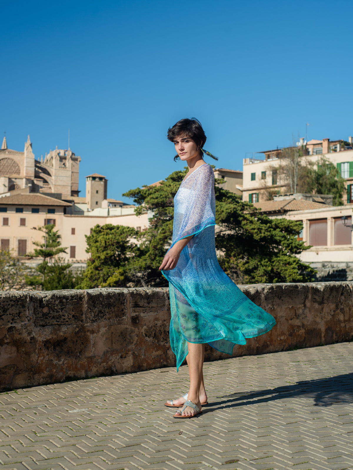 Shivani Long Kaftan