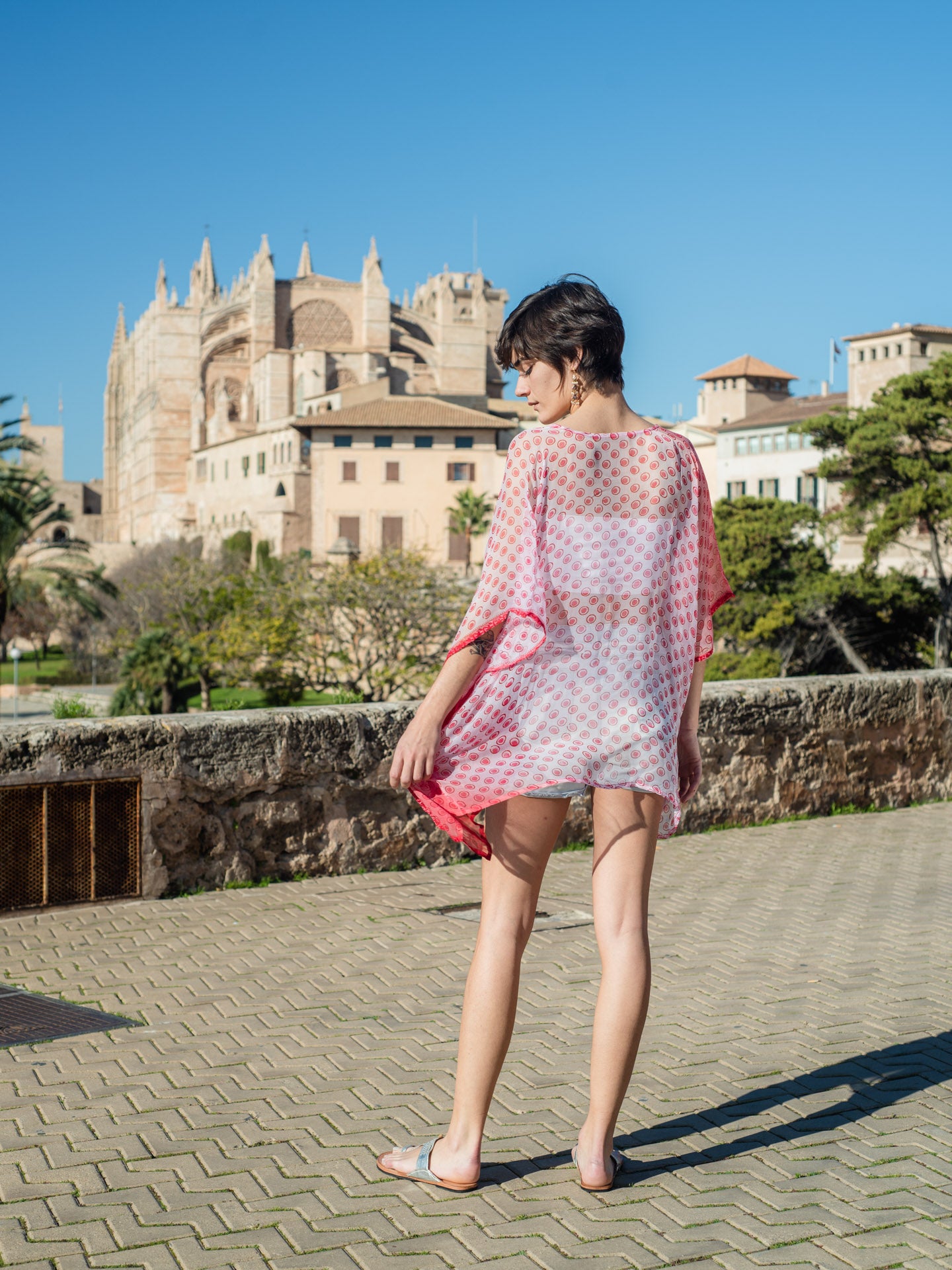 Shivani Short Kaftan - Little Big India Shivani Short Kaftan - Little Big India